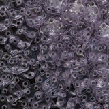 CzechMates 6mm Four Hole Quadratile Alexandrite Beads 15g (20210)