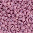 MiniDuo 2x4mm Two Hole Beads Lilac Luster 8g Tube (14494LL)