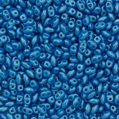 MiniDuo 2x4mm Two Hole Beads Pastel Turquoise 8g Tube (25020)