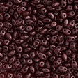 MiniDuo 2x4mm Two Hole Beads Siam Ruby Vega 8g Tube (90080E)
