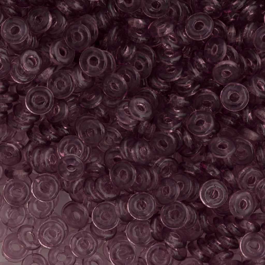 Czech O Beads Amethyst 7.9g Tube (20060)