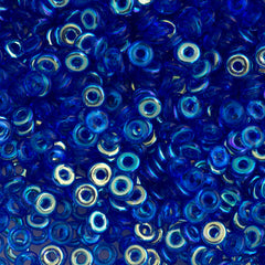 Czech O Beads Sapphire AB 7.9g Tube (30050X)