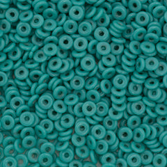 Czech O Beads Jade 7.9g Tube (63140)