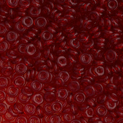Czech O Beads Siam 7.9g Tube (90090)