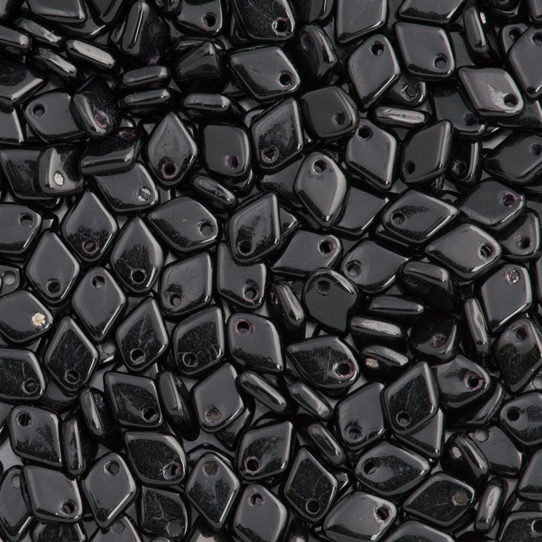 Czech Dragon Scale Beads Jet 9g Tube (23980)
