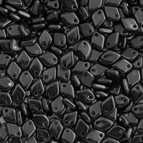 Czech Dragon Scale Beads Jet 9g Tube (23980)