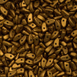 CzechMates Prong Beads Matte Metallic Goldenrod 15g (01730K)