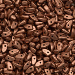CzechMates Prong Beads Matte Metallic Copper 15g (01770K)