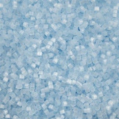 25g Miyuki Delica Seed Bead 11/0 Light Blue Silk Satin DB830