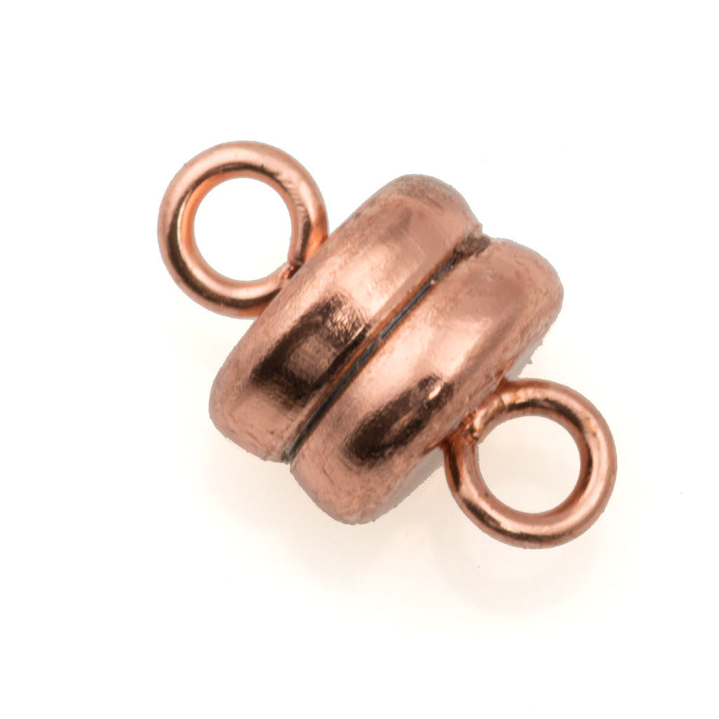 9x6mm Copper Plated Magnetic Clasp