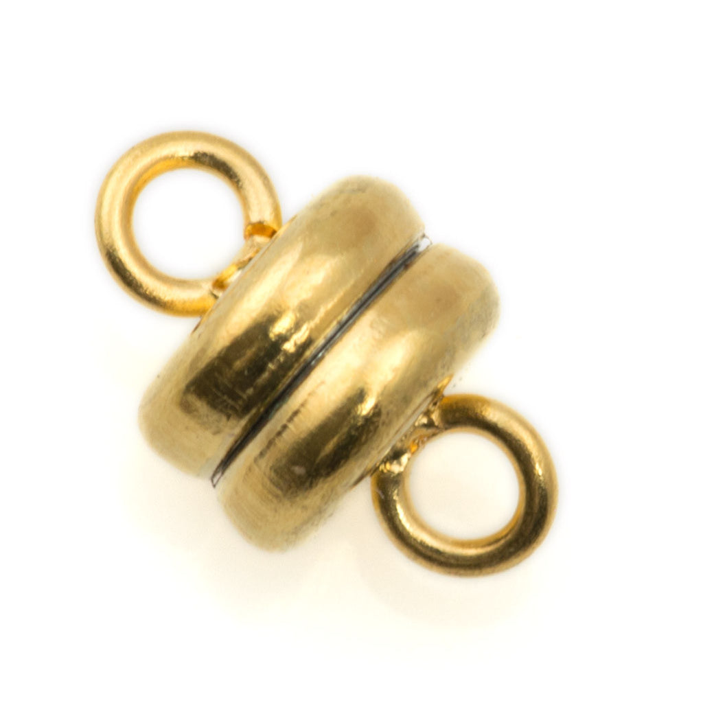 9x6mm Gold Plated Magnetic Clasp