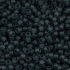 Miyuki Round Seed Bead 8/0 Transparent Matte Grey 22g Tube (152F)