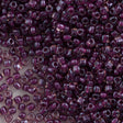 Miyuki Triangle Seed Bead 5/0 Rose Inside Color Lined Raspberry 10g (1834)