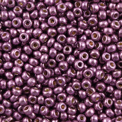 Miyuki Round Seed Bead 8/0 Duracoat Galvanized Eggplant 22g Tube (4220)