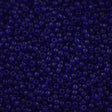 50g Miyuki Round Seed Bead 11/0 Transparent Cobalt (151)