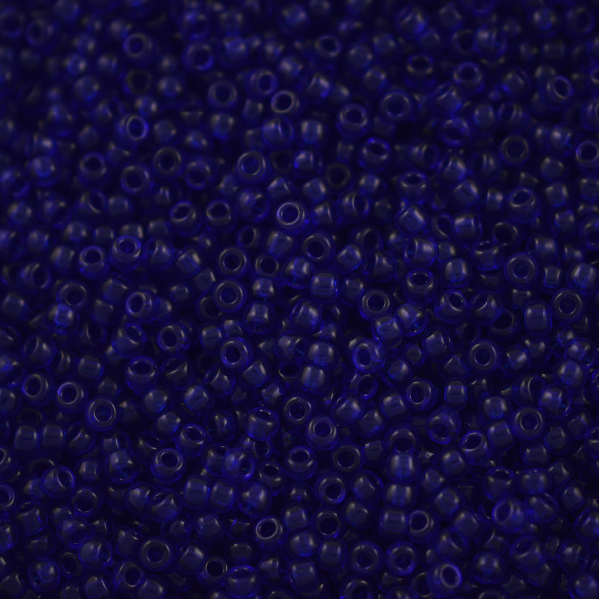 50g Miyuki Round Seed Bead 11/0 Transparent Cobalt (151)