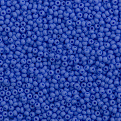 50g Czech Seed Bead 10/0 Opaque Pale Blue (33020)