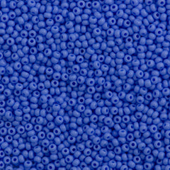 50g Czech Seed Bead 10/0 Opaque Pale Blue (33020)