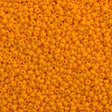 50g Czech Seed Bead 10/0 Opaque Sunflower Yellow (93110)