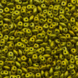 Super Duo 2x5mm Two Hole Beads Metalust Yellow Gold 22g Tube (24208)