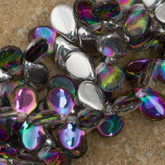 65 Preciosa Pip Crystal Vitrail Beads (00030V)