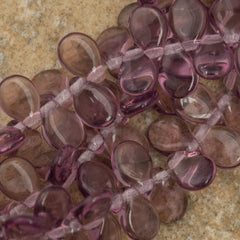 65 Preciosa Pip Transparent Mid Amethyst Beads (20040)