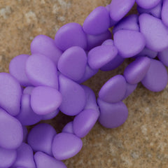 65 Preciosa Pip Matte Silk Violet Beads (29570)