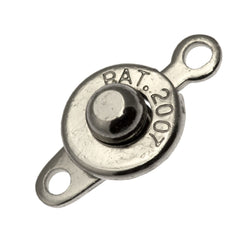 Pewter Ball and Socket 7x13mm Clasp