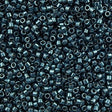 25g Miyuki Delica seed bead 11/0 Nickel Plated Midnight Teal DB451