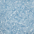 Miyuki Delica Seed Bead 11/0 Light Blue Silk Satin 2-inch Tube DB830