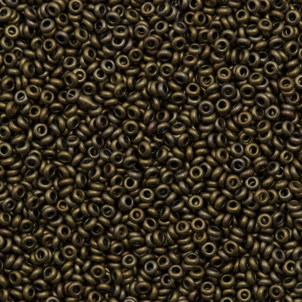 Toho Demi Round 11/0 Bronze Antique Gold 8g Tube (225)