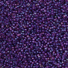 50g Toho Round Seed Bead 11/0 Inside Color Lined Purple Rose (928)