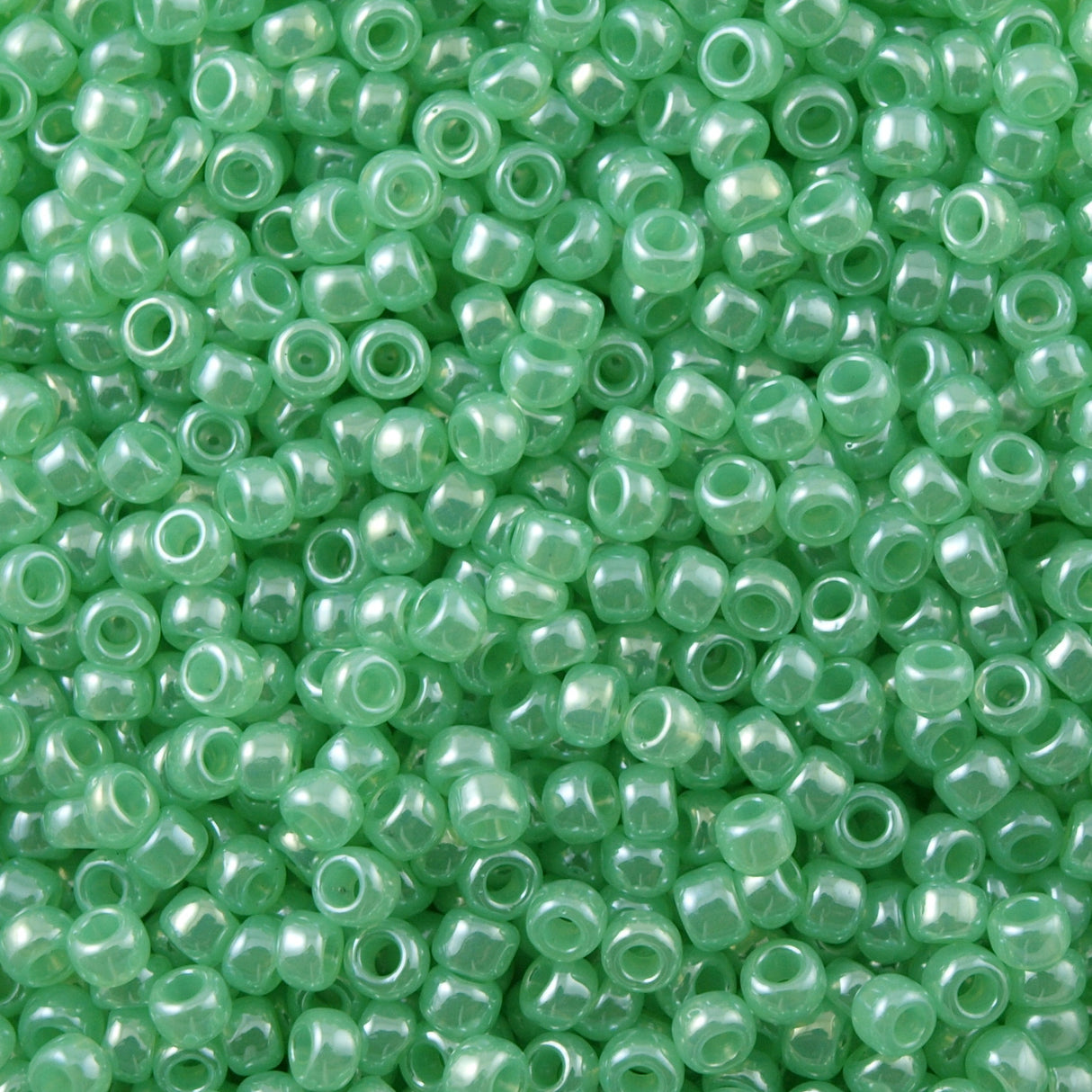 Toho Round Seed Bead 11/0 Ceylon Sea Foam 2.5-inch Tube (144)