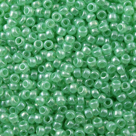 Toho Round Seed Bead 11/0 Ceylon Sea Foam 2.5-inch Tube (144)