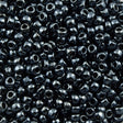 50g Toho Round Seed Bead 11/0 Metallic Hematite (81)