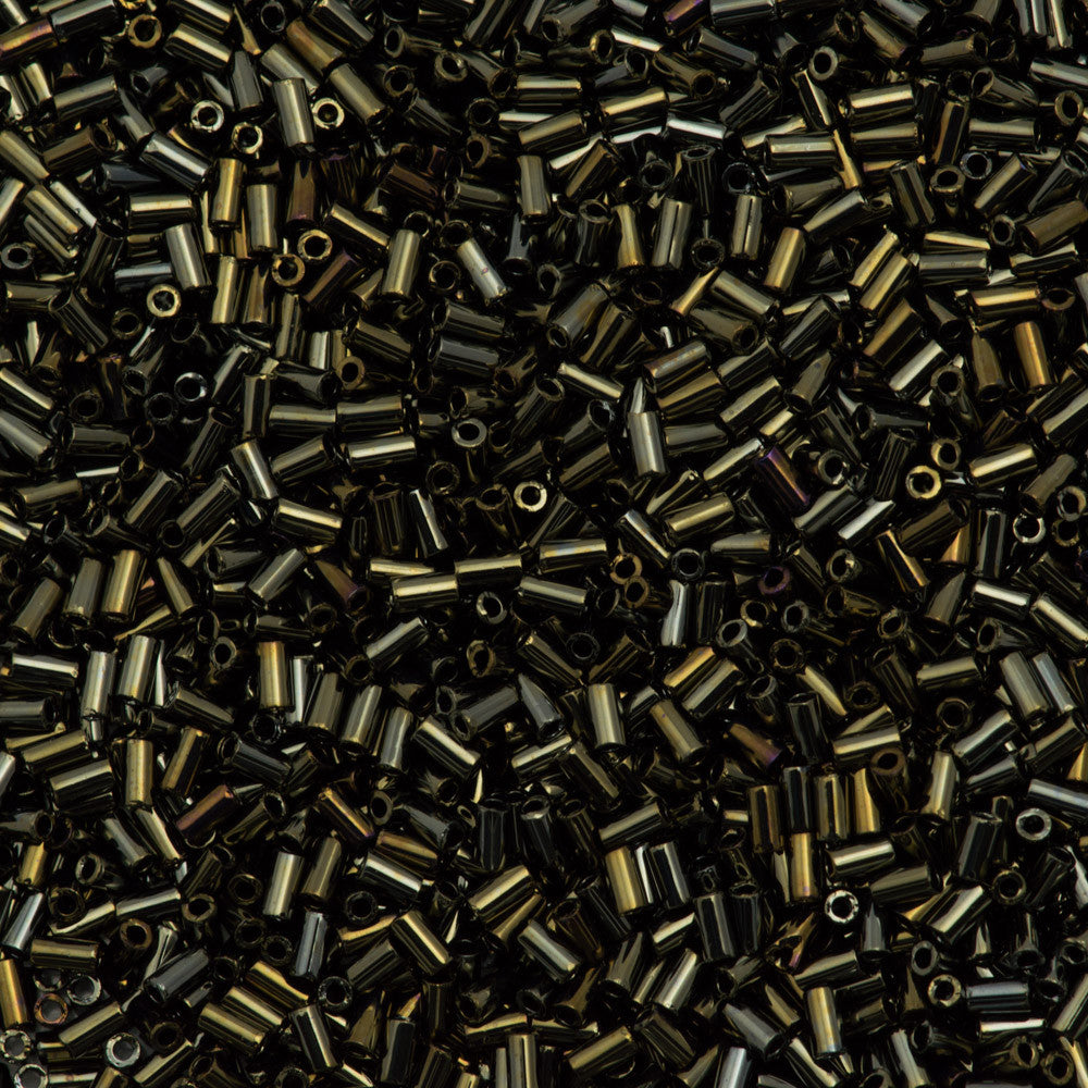 Toho 3mm Bugle Metallic Brown Iris 15g (83)