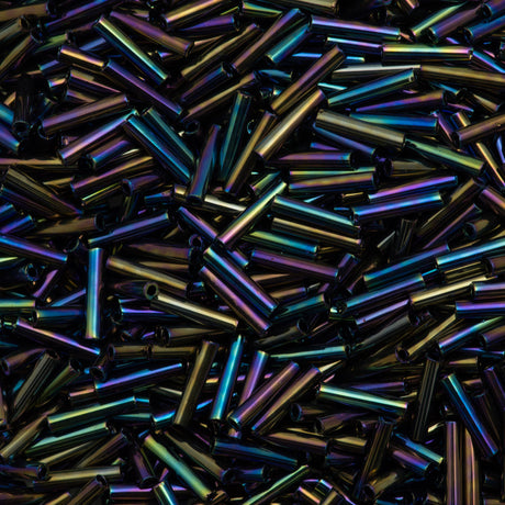 Toho 9mm Bugle Metallic Abalone Iris 15g (86)