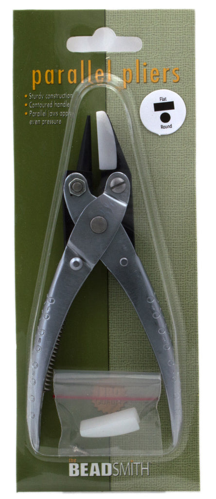 Round/Flat Nose Parallel Jaw Pliers with Spring
