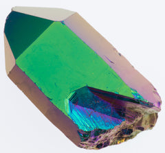 Aura Crystals Rainbow Quartz Point