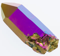 Aura Crystals Rainbow Quartz Point