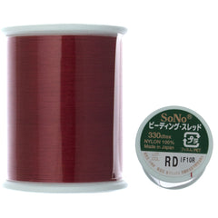 SoNo Red Beading Thread 100 Meter 330dtex