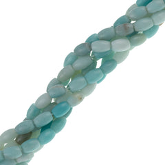 Amazonite 8.5x6mm oval beads 16 inch strand