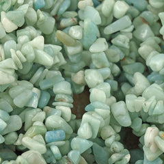 Amazonite 3-10mm Chip Bead 36 inch strand