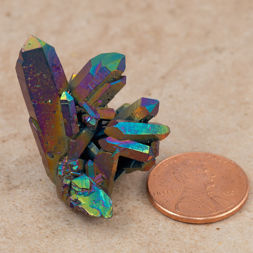 Aura Crystals Rainbow Quartz Cluster – Aura Crystals, LLC