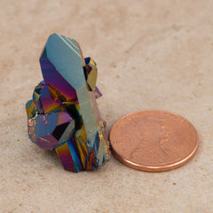 Aura Crystals Rainbow Quartz Cluster