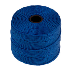 Blue S-Lon Bead Cord 77 Yard Spool .5mm TEX 210