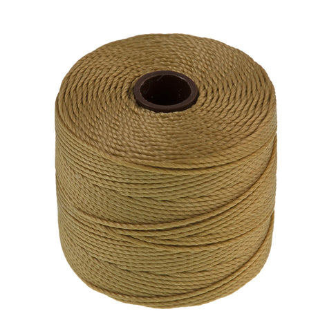 Bronze S-Lon Bead Cord 77 Yard Spool .5mm TEX 210