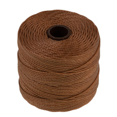 Copper S-Lon Bead Cord 77 Yard Spool .5mm TEX 210