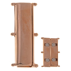 Cymbal Axos III Delica Magnetic Clasp Rose Gold Plate