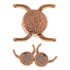 Cymbal Souda II Magnetic Clasp Rose Gold Plate for 11/0 Beads